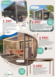 Promos Pergola Bois dans le catalogue "Envie DE JARDIN" de Maxi Bazar à la page 12 Promos Pergola Bois dans le catalogue "Envie DE JARDIN" de Maxi Bazar à la page 12