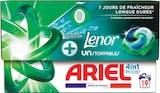Lessive Pods + Unstoppable Touch of Lenor 4 en 1 X19 doses(b) - Ariel / Lenor en promo chez Intermarché Super La Rochelle à 2,13 €