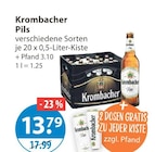 Pils Angebote von Krombacher bei V-Markt Regensburg für 13,79 €