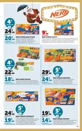 Nerf Angebote im Prospekt "NOËL FAIT SON SHOW À PRIX BAS" von Hyper U auf Seite 55