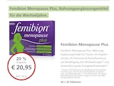 LINDA Maintal - Femibion Menopause Plus Angebot im Prospekt Femibion Menopause Plus bei LINDA im Maintal Prospekt für 20,95 €
