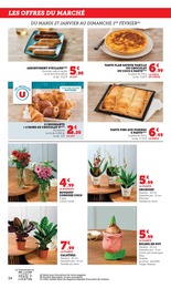 Prix et réduction Croissant dans le prospectus Super U en cours Offre Croissant dans le catalogue Super U du moment à la page 34
