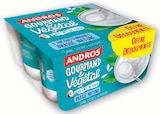 Yaourt végétal offre découverte Gourmand & Végétal - Andros en promo chez U Express Yaourt végétal offre découverte Gourmand & Végétal - Andros dans le catalogue U Express