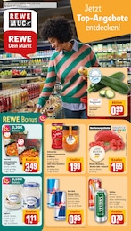 REWE Prospekt für München-Flughafen mit 14 Seiten REWE Prospekt für München-Flughafen: "Dein Markt", 14 Seiten, 01.09.2025 - 06.09.2025