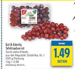 diska - Tafeltrauben rot Angebot im Prospekt Tafeltrauben rot bei diska im Prospekt "" für 1,49 €