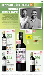 Offre Vin rouge bio dans le catalogue Carrefour Market du moment à la page 7