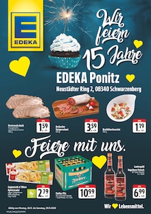 Aktueller EDEKA Schwarzenberg Prospekt "Wir lieben Lebensmittel!" mit 30 Seiten