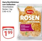 Brötchen zum Aufbacken im Angebot bei GLOBUS in Hof Brötchen zum Aufbacken Angebote von Harry Brot bei GLOBUS Hof für 1,99 €