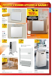 Prix et réduction Chauffage d'appoint électrique dans le prospectus Castorama en cours Offre Chauffage d'appoint électrique dans le catalogue Castorama du moment à la page 3