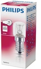 Backofenlampe E14 15 W im Angebot bei REWE in Bonn Backofenlampe E14 15 W Angebote von PHILIPS bei REWE Bonn für 2,49 €