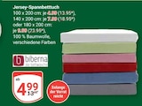 GLOBUS Landau - Jersey-Spannbetttuch Angebot im Prospekt Jersey-Spannbetttuch bei GLOBUS im Landau Prospekt für 4,99 €