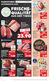 Kalbsschnitzel Angebot im aktuellen Kaufland Prospekt auf Seite 22