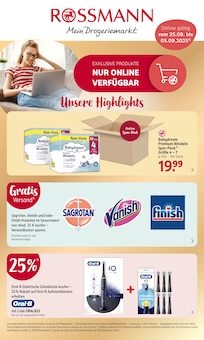 Rossmann Leinzell Prospekt "Online exklusive Angebote" mit 6 Seiten