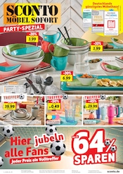 Aktueller Sconto SB Prospekt mit Glas, "PARTY SPEZIAL", Seite 1