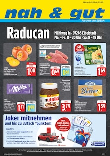 nah und gut Prospekt Wir lieben Lebensmittel! mit 8 Seiten