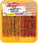 Brochettes de dinde Match des Saveurs France - Italie - Le Gaulois en promo chez Intermarché Hyper Brochettes de dinde Match des Saveurs France - Italie - Le Gaulois dans le catalogue Intermarché Hyper