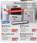 Die Möbelfundgrube Otterbach - Vitrine Angebot im Prospekt Vitrine bei Die Möbelfundgrube im Otterbach Prospekt für 39,99 €