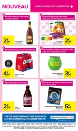 Promos Bière dans le catalogue "LES NOUVEAUTÉS" de Carrefour Bière en promo dans le catalogue Carrefour à la page 7