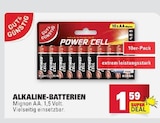 Aktuelles Power Cell Alkaline-Batterien Angebot bei E center in Ludwigshafen (Rhein) ab 1,59 €