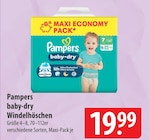 baby-dry Windelhöschen Angebote von Pampers bei famila Nordost Falkensee für 19,99 €