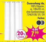 Ösenvorhang Ida im Angebot bei SB Möbel Boss in Hennef Ösenvorhang Ida Angebote bei SB Möbel Boss Hennef für 7,99 €