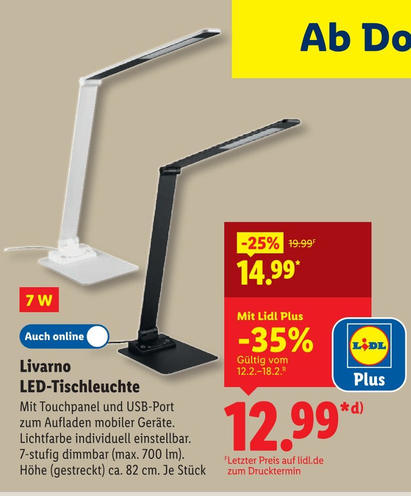 LED-Tischleuchte