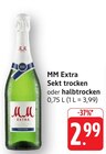 Sekt trocken Angebote von MM Extra bei E center Schwäbisch Gmünd für 2,99 €