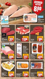 Aktueller REWE Prospekt mit Hackfleisch, "Dein Markt", Seite 8