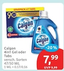 4in1 Gel oder Tabs von Calgon für 7,99 € bei budni im Angebot 4in1 Gel oder Tabs von Calgon im aktuellen budni Prospekt