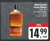 Aktuelles Bourbon Frontier Whiskey Angebot bei E center in Nürnberg ab 14,99 €