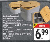 Aufbewahrungskorb Größe M im Angebot bei EDEKA in Freiberg Aufbewahrungskorb Größe M Angebote bei EDEKA Freiberg für 6,99 €