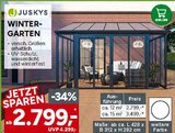 Wintergarten Angebote von Juskys bei Marktkauf Hof für 2.799,00 €