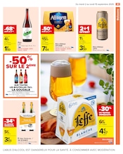 Bière Angebote im Prospekt "PETIT-DÉJEUNER" von Carrefour auf Seite 43