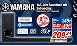 YAS-209 Soundbar mit Subwoofer bei expert im Dillenburg Prospekt für 209,24 €