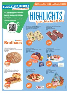 Brot im V-Markt Prospekt "V-Markt einfach besser einkaufen" mit 22 Seiten (Regensburg)