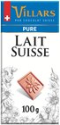 Chocolat Lait Suisse - Villars en promo chez Colruyt Mulhouse à 1,46 €