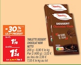 Tablette Dessert Chocolat Noir - Netto en promo chez Netto Chambéry à 1,24 €