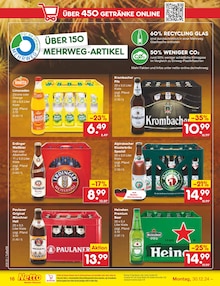 Bier im Netto Marken-Discount Prospekt "Aktuelle Angebote" mit 61 Seiten (Lörrach)