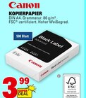 Kopierpapier im Angebot bei Marktkauf in Lörrach Kopierpapier Angebote von Canon bei Marktkauf Lörrach für 3,99 €