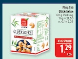 Glückskekse von Ming Chu für 1,29 € bei Marktkauf im Angebot Glückskekse von Ming Chu im aktuellen Marktkauf Prospekt
