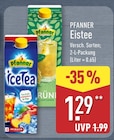Eistee von Pfanner für 1,29 € bei ALDI Nord im Angebot Eistee von Pfanner im aktuellen ALDI Nord Prospekt