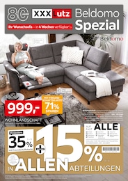 XXXLutz Möbelhäuser Prospekt: "Beldomo Spezial", 10 Seiten, 08.12.2025 - 21.12.2025