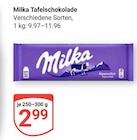 Tafelschokolade Angebote von Milka bei GLOBUS Trier für 2,99 €