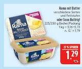 Aktuelle Butter Angebote bei Marktkauf in Fürth Aktuelles Rama mit Butter Angebot bei Marktkauf in Fürth ab 1,29 €