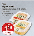 vegane Salate von Popp im aktuellen V-Markt Prospekt für 1,49 €