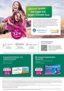 Aktueller mea - meine apotheke Prospekt "Unsere Oktober-Angebote" Seite 1 von 4 Seiten für Neubrandenburg