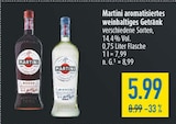 Martini Rosso oder Martini Bianco bei diska im Borna Prospekt für 5,99 €