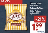 Sahne-Toffees von Original Sahne Muh-Muhs im aktuellen ALDI SÜD Prospekt für 1,99 €