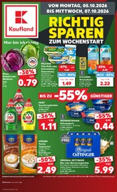 Kaufland Supermarkt Prospekt der aktuellen Woche mit 80 Seiten, gültig von 05.10.2026 bis 07.10.2026, in Rotenburg und Umgebung Aktueller Kaufland Supermarkt Prospekt in Rotenburg und Umgebung, "Hier bin ich richtig" mit 80 Seiten, 05.10.2026 - 07.10.2026