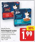 Felix Doppelt Lecker von Nestlé Purina für 1,99 € bei E center im Angebot Felix Doppelt Lecker von Nestlé Purina im aktuellen E center Prospekt